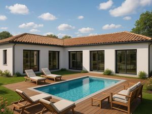 Terrain 641 m² Arsac