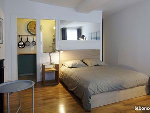 Grand studio style suite hôtel Montparnasse référence-Gaite