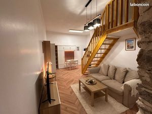 Nantes hypercentre – T1 bis meublé rénové 27 m² + mezzanine – calme sur cour