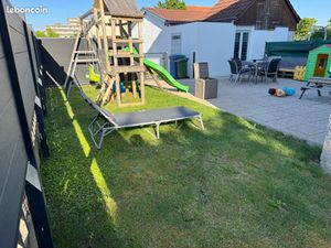 Maison Kingersheim 82m2 cour jardin garage bureau