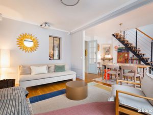 Duplex d’exception au dernier étage – 2 chambres  Calme - Batignolles/Épinettes