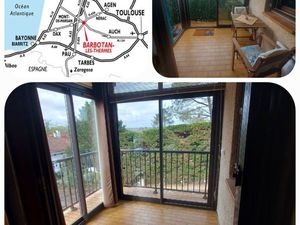 Studio avec véranda limitrophe des Landes