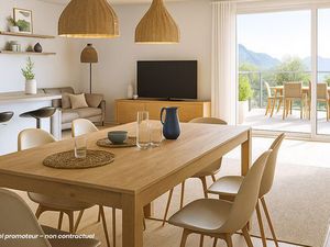 Appartement - 3 pièces - La Ravoire à 50m du centre et ses commerces