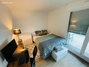 Studio cosy tout équipé 37m2 + Terrasse vue Tour Eiffel à 200m Métro 7