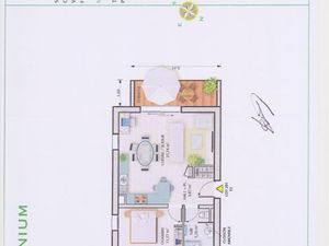 Appartement T2 avec balcon