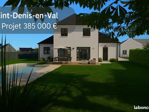 Terrain 900 m² + idée de maison – Saint-Denis-en-Val