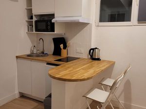 Studio meublé entièrement rénové - quartier Nansouty - 24m2