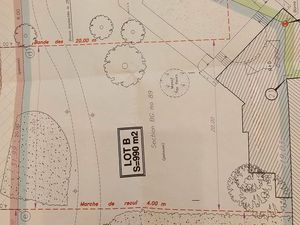 Direct propriétaire Terrain 990 M² triangle d’or La Varenne Saint-Hilaire