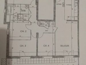 Appartement 92m2 avec jardin