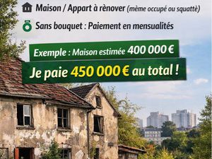 ?️ Annonce — Recherche Achat en Vente à Terme Libre (crédit vendeur) — Bien à rénover ou p