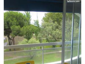 Agréable T2 tout confort  proche plage commerces balcon vue dégagée parking priv 2 ch asce