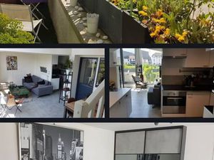 Duplex loft 71 m² – T4 2 chambres + bureau – Terrasse vue canal – Saint-Denis (93) ligne 1