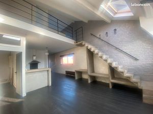 A louer Loft Roubaix T2 86 m² + terrasse 15 m²