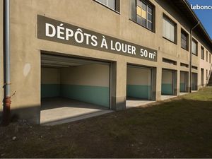 DÉPÔTS / BOX DE STOCKAGE À LOUER – CLUSES – env. 50 m²