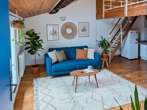 Appartement cosy avec mezzanine et terrasse – 37m2 au sol