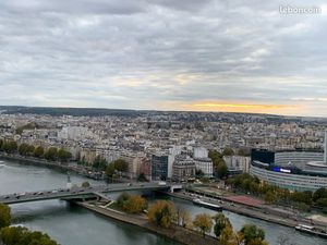 Studio à louer vue exceptionnelle Paris 15