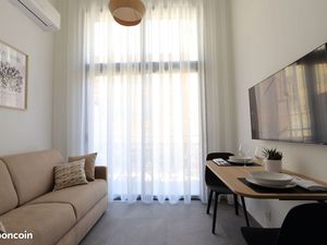 Disponible immediatement - duplex meublé avec terrasse - nice centre libération - bail mob