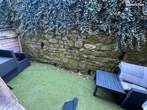 T2 meublé avec jardinet