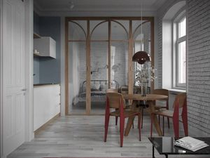 Studio 1 pièce 28 m²