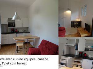 T2 meublé équipé avec jardin