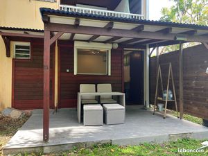 Studio meublé 17m2 + terrasse et jardin