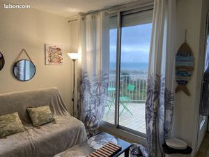 T2 double terrasses vue mer