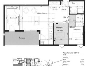 Appartement 2 pièces 82 m²