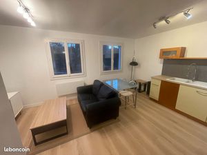 DEUX PIECES  prox Ctr ville  calme  lumineux  rénové