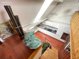 Appartement en duplex - 98 m2 - 2 chb + mezzanine 11 m2 -