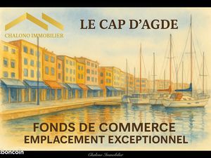 Fonds de commerce 160 m² Agde