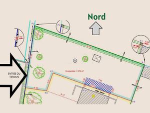 Terrain 374 m2