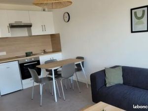 T2 meublé avec place de parking