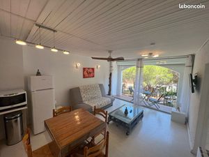 Charmant appartement F2/T2 150m de la plage et 2 piscines