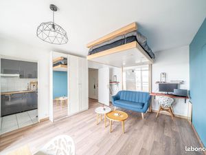 Grand studio cosy de 33m2 proche métro - Vendu meublé
