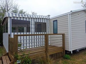 Mobil home + terrasse