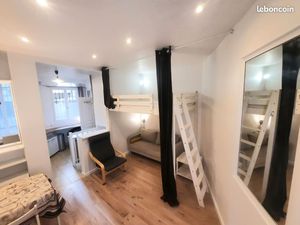 2 pièces atypique proche Paris pte de Clichy