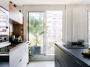 Magnifique T3 entiérement rénové -80 m² + balcon -Étage élevé -Lyon 7 Jean Macé