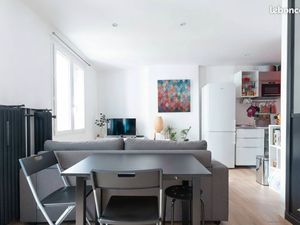 Studio 30m2 coin nuit Montrouge 1000 cc
