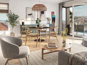 Appartement - 5 pièces - Dieppe vue chenal au pied du port de plaisance