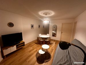 ⭐️ Coup de cœur – Studio meublé rénové avec parking + cave – Quartier Fonderie  proche cen