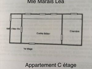 T2 Bernay location nue proche gare