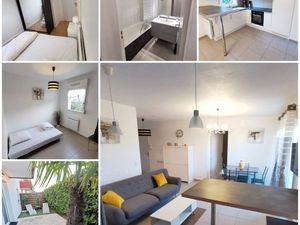 Appartement 2 chambres + jardin + parking