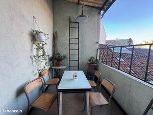 T4 meublé avec terrasse