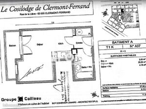 Appartement 1 pièce 27 m²