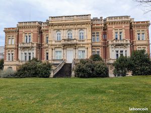 T2 47m2 toit terrasse 14m2 dans chateau