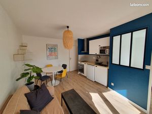 Appartement T2 meublé avec parking box privé René Bouhier Mellinet