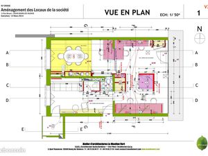 ◊ À louer – Local commercial lumineux 75 m² – 11 rue Mozart  Bourg-lès-Valence