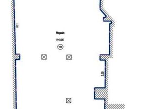 A louer Local commercial 300m2 2500 proximité centre