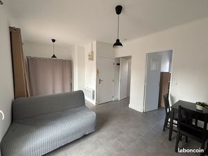 Appartement T1 20m² + loggia 8m²