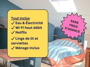 Loft Studio Meublé 29m² – Centre de Manosque